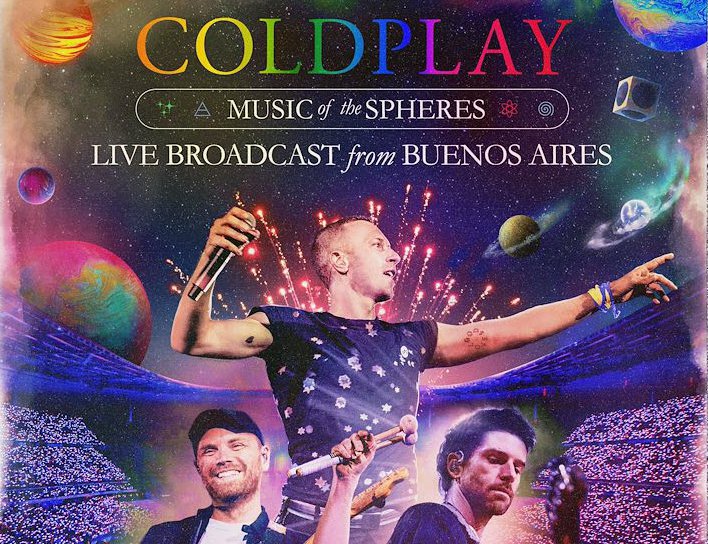 Liveconcert van Coldplay bij Kok CinemaxX Harderwijk en Lelystad