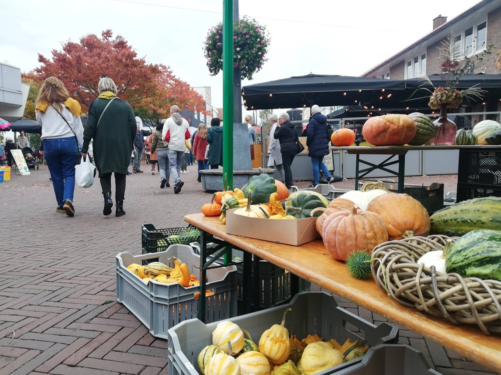 Gezellige herfstmarkt en het Stookfeest in het centrum van Ermelo