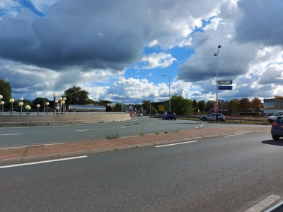 Wegwerkzaamheden Afsluiting rotonde Burg. Van Boeijenplein