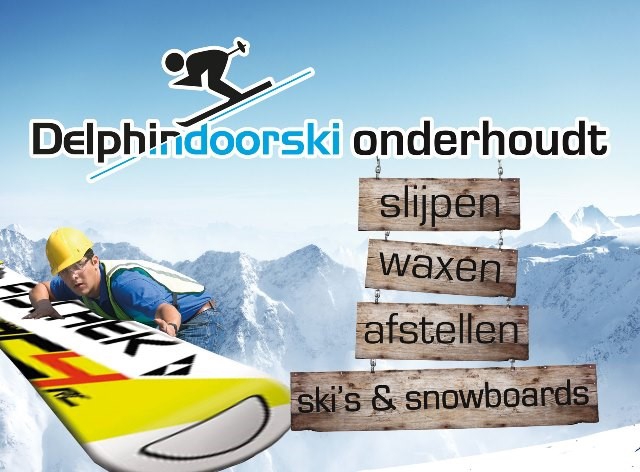 15% korting op onderhoud aan je ski's of snowboard