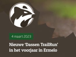 Nieuwe Dassen TrailRun in het voorjaar in Ermelo