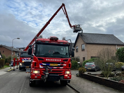 Brand in woonhuis op de Julianalaan in Ermelo