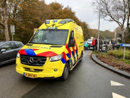 Ongeval tussen auto en fietser op de Oude Telgterweg in Ermelo