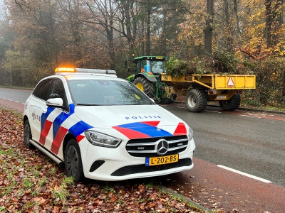 Ongeval tussen tractor en fietser op de Dokter van Dalenlaan