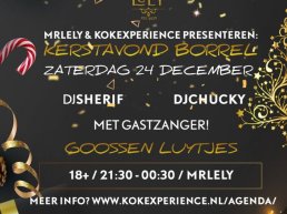 Kerstavond borrel bij Mr Lely