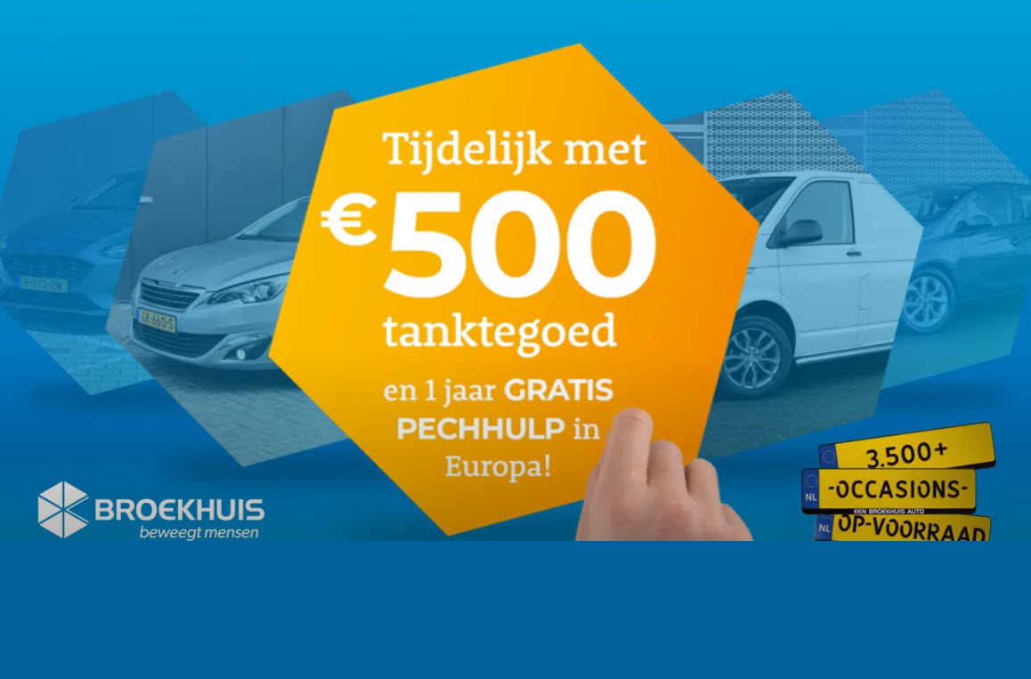 Er is altijd een Broekhuis auto die bij je past! 