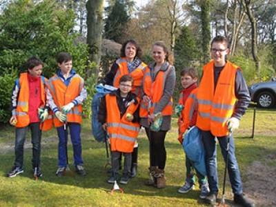 Samen zwerfafval opruimen in Ermelo