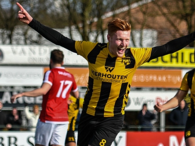 DVS'33 Ermelo boekt thuisoverwinning op Harkemase Boys (wedstrijdverslag)