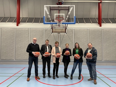 Rebound’73 viert 50-jarig jubileum in thuishonk sportzaal Stadsweiden Harderwijk