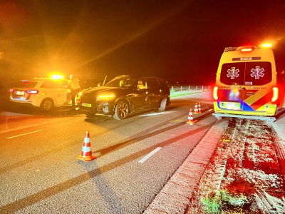 Aanrijding tussen twee voertuigen op de Telgterweg in Ermelo