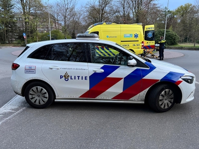 Vrouw valt van de fiets op de Horsterweg in Ermelo