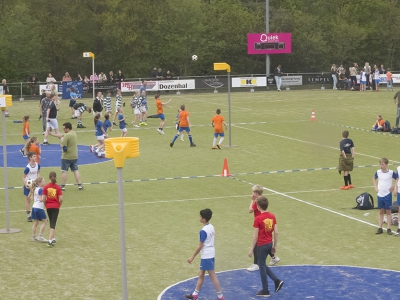 Jacob Cats schoolkorfbaltoernooi 2023 viel ondanks regen niet in het water!