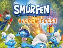 Peuter- en kleuterbios De Smurfen Vieren Feest