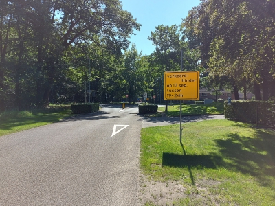 Wegwerkzaamheden Varenlaan in Ermelo