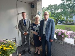 Paul Daverschot en Zwaantje Gerber 60 jaar getrouwd