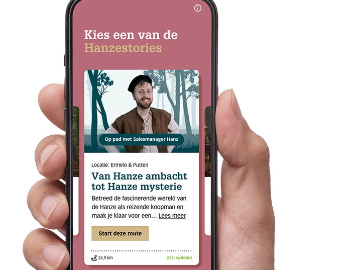 Nieuw! Fietsroute Hanzestories Van Hanze ambacht tot Hanze mysterie