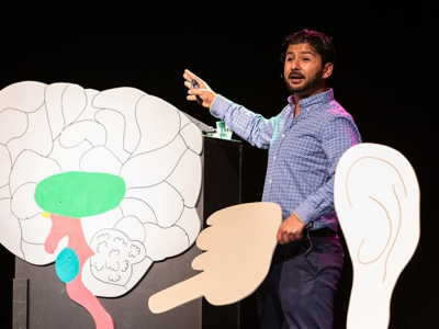 Professor S. een Ted Talk voor kinderen over het brein
