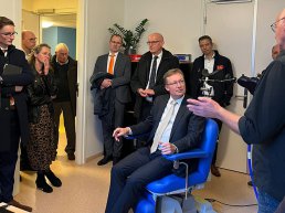 Diederik van Dijk (SGP) bezoekt Veldwijk en Bedrijvenkring Ermelo