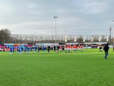 Fletse derby bereikt de eindstand al na 19 seconden. (1-0) wedstrijdverslag