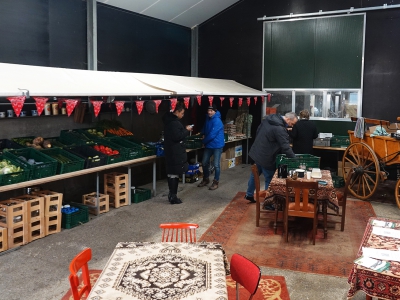 Lekker eten uit de buurt haal je bij landwinkel De Hierdense Hôf