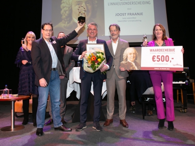 Wuestman winnaar 25ste Linnaeusonderscheiding ‘Werkgeluk en sociaal maatschappelijke betrokkenheid’