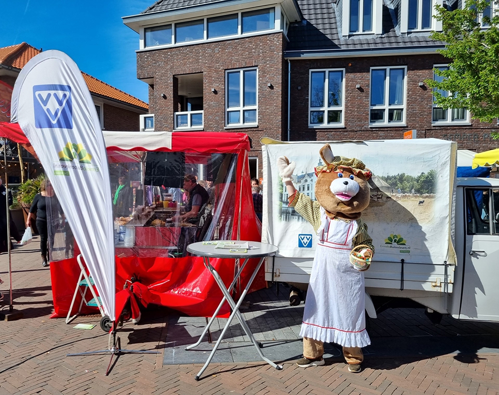 Gezellige Paasmarkt in het centrum van Ermelo