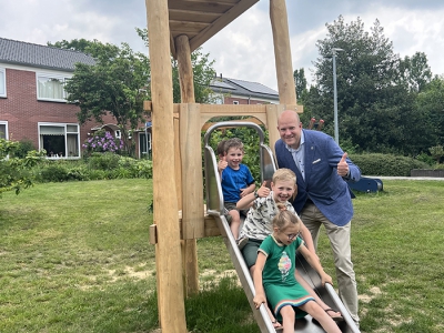Officiële opening Groenzone Zuid in Ermelo