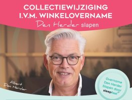 Collectiewijziging i.v.m. winkelovername Den Herder Slapen