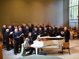 Het Paasconcert van het Ermelo's Mannenkoor op 21 april