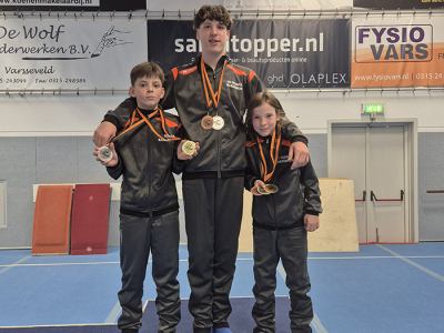 Turners uit Ermelo nemen flink prijzen mee naar Ermelo