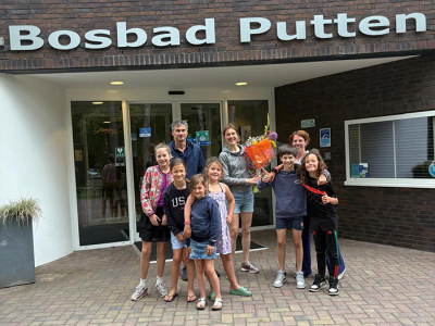 100.000ste bezoeker 2025 Bosbad Putten