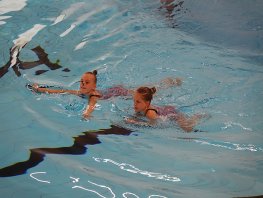 Workshop en eindshow synchroonzwemmen groot succes in Ermelo