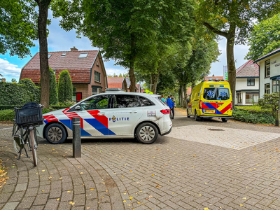 Twee fietsers botsen in Ermelo