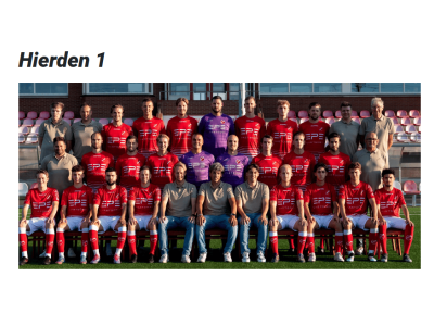 Derby tussen v.v. Hierden en FC Horst eindigt opnieuw onbeslist. (1-1)