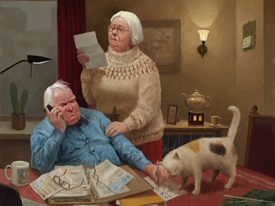 Drie keer raak: nieuw werk van Marius van Dokkum vol humor en herkenning