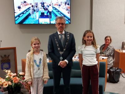Danée nieuwe kinderburgemeester van Ermelo