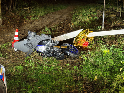 Motorrijder gewond na achtervolging en crash in Ermelo