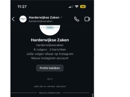Let op: Nepaccount actief onder de naam Harderwijkse Zaken!