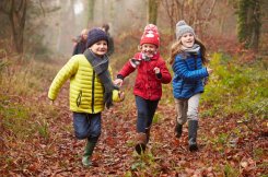 Schemerwandeling voor kinderen, landgoed Staverden