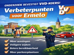 Onderzoek inwoners Ermelo legt verbeterpunten bloot en bevestigt VVD-koers