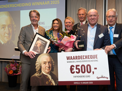 Ploeger Logistics ontvangt Linnaeusonderscheiding tijdens De Ontmoeting