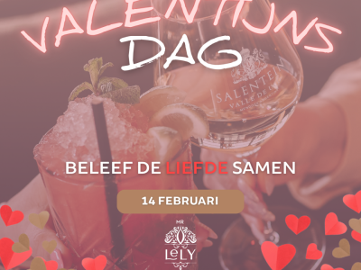 Valentijnsdag Love Menu