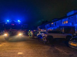 Keukenbrand aan Tuinfluiterstraat in Ermelo