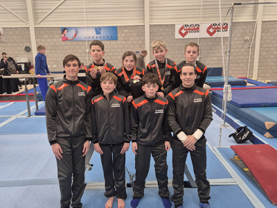 Prijzen en plaatsing voor turners Olympia Harderwijk&nbsp;