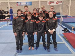 Prijzen en plaatsing voor turners Olympia Harderwijk&nbsp;