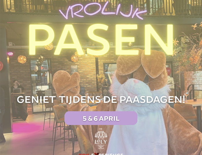 Pasen bij Kok Experience Harderwijk en Lelystad