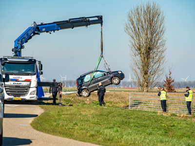 Overleden persoon aangetroffen langs Schollevaarweg in Zeewolde