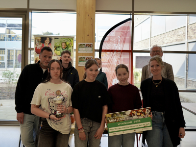 Leerlingen Chr. College Groevenbeek Ermelo winnen Schoolkantine Challenge Noord-Veluwe 2026
