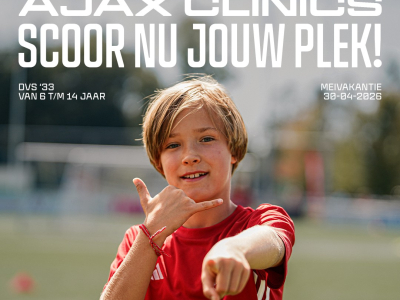 AJAX clinic bij DVS'33 in Ermelo