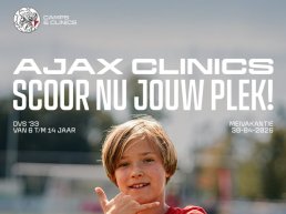 AJAX clinic bij DVS'33 in Ermelo